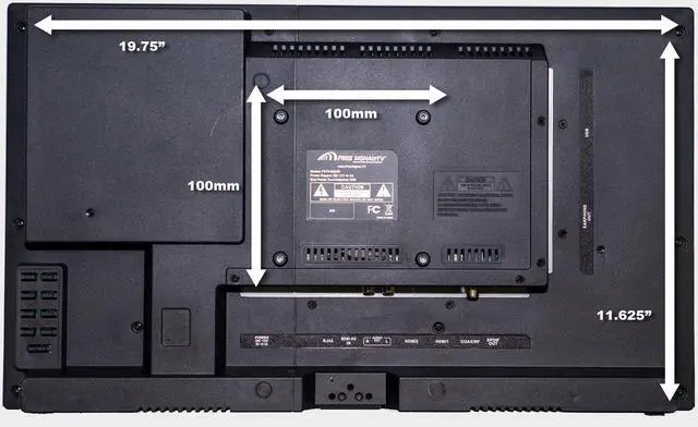 Alt view image 2 of 5 - Transit Platinum Series 22" 12V DC Powered Smart TV by Free Signal TV for RV, Boat and Vehicle Applications.