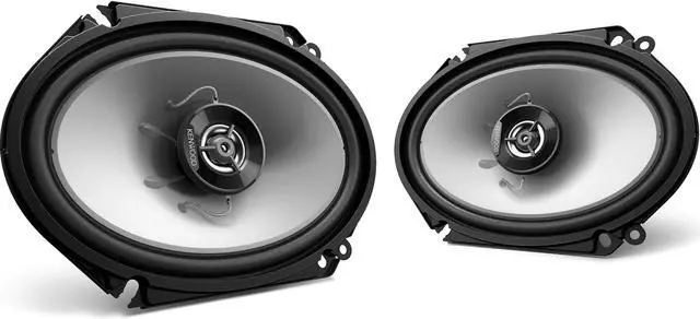Alt view image 7 of 14 - Kenwood KFC-C6866S 6" x 8" 2-Way Car Audio Coaxial Speakers