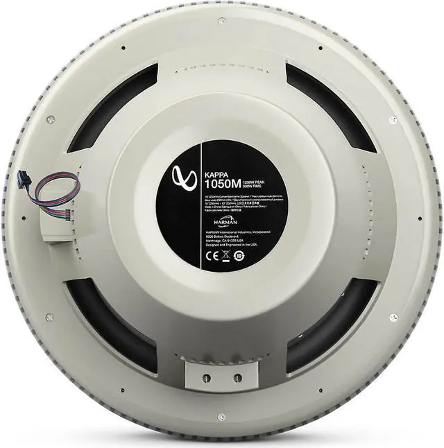 Alt view image 9 of 20 - Infinity KAPPA1050MAM 10" Premium RGB LED Subwoofer (Titanium)