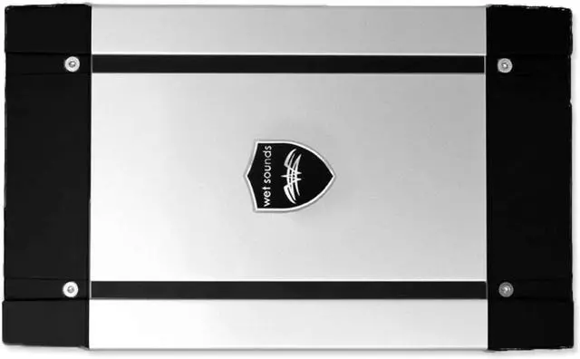Alt view image 12 of 12 - Wet Sounds Hydro-Tech X 650W 2 Ohm Class D Mono Audio Marine Subwoofer Amplifier