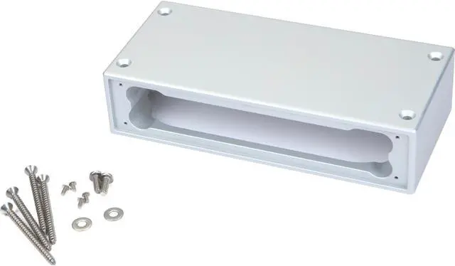 Main image of Wet Sounds WS-EQ UDM-S Billet WS420-SQ w/BT Knob Under Dash Mount - Silver