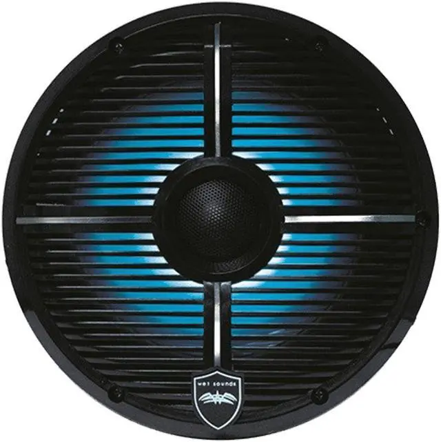 Alt view image 2 of 2 - Wet Sounds REVO 12 XW-B GRILL Black XW Closed Style Grill for the REVO 12 Inch LED Marine Subwoofer