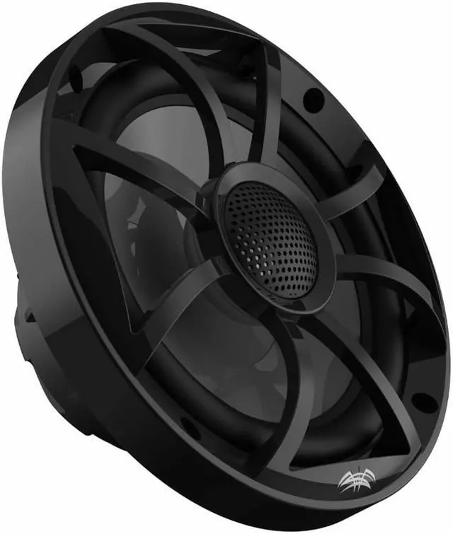 Alt view image 11 of 13 - Wet Sounds Recon 6BG 6.5 Inch 2 Way Open Grille Marine Speakers in Black, Pair