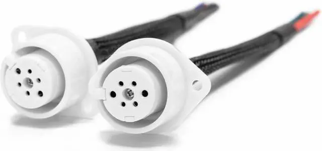 Alt view image 3 of 5 - Wet Sounds TC3-S 6 pin LED lighting connectors for swivel clamps (pair)