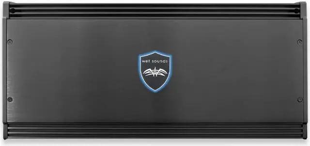 Alt view image 2 of 9 - Wet Sounds Sinister SDX2500 1-Channel 2500 Watt RMS Subwoofer Amplifier