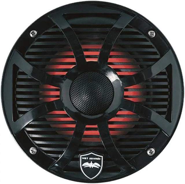 Main image of Wet Sounds REVO-6-SWB 6.5 Coaxial Speaker W/ Closed SW Grille - Black (Pair)"