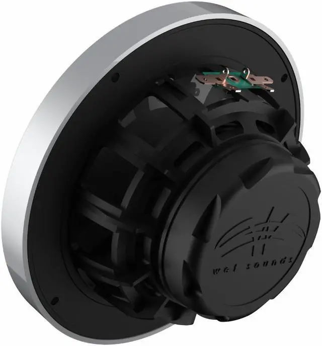 Alt view image 11 of 15 - Wet Sounds Recon 6S RGB 6.5 Inch 2 Way Marine Speakers with RGB LED lighting