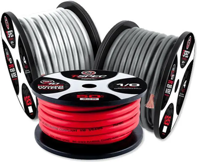 Alt view image 2 of 3 - T-Spec V10SW12125-WB V10 Series Power Wire Spools 12 AWG 125-Feet