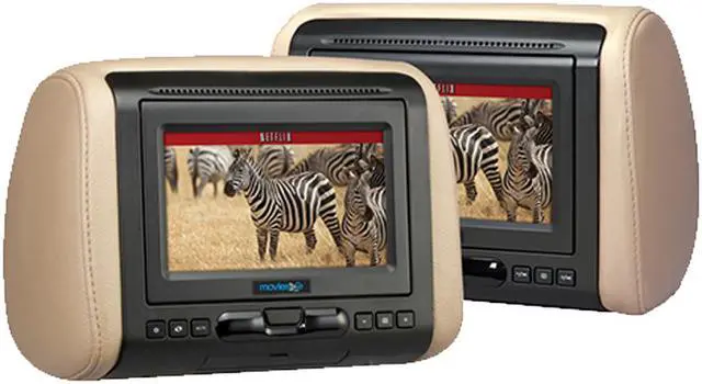 Alt view image 5 of 11 - Audiovox MTGHRD1 7" Headrest Monitor with DVD/HDMI Output