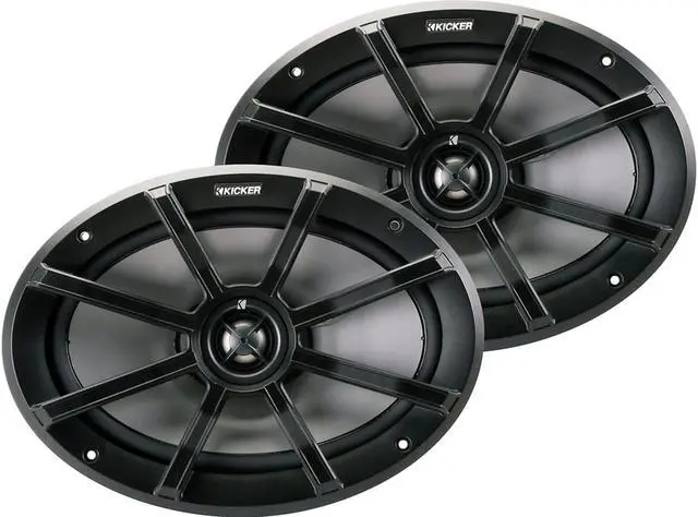 Alt view image 5 of 20 - Kicker 40PS692 6" x 9" 2-way Marine Speakers
