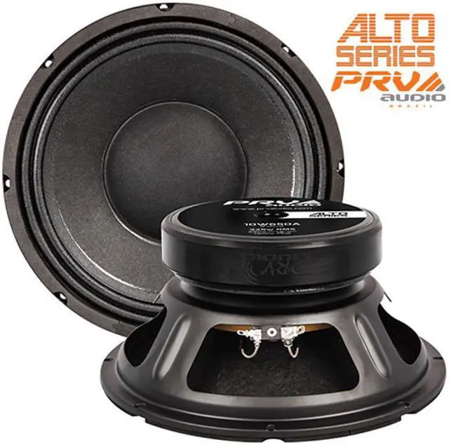Alt view image 3 of 19 - PRV 10W650A Alto Series 10" Pro 8O 325W (650W Peak) Woofer w/ 2.5" Voice Coil