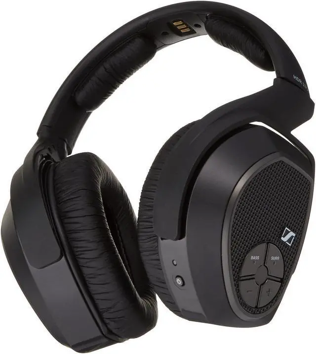 Alt view image 12 of 20 - Sennheiser RS 175 Black HDR 175 Yes Connector Circumaural Headphone/Headset