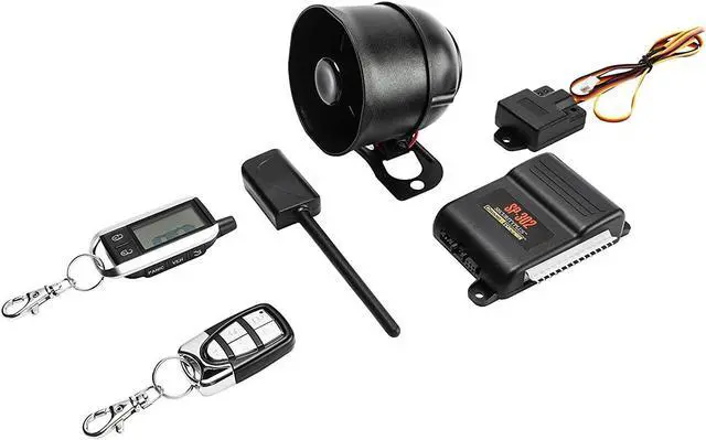Alt view image 14 of 15 - Crime Stopper - SP-302 - Crimestopper SP-302 Deluxe 2-Way Alarm and Keyless Entry System - 2-way - 2 x Transmitters -