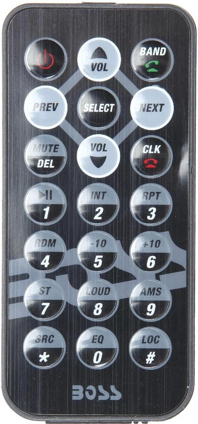 Alt view image 8 of 17 - Boss 560BRGB Single-DIN, CD/MP3 Player Detach Panel Bluetooth