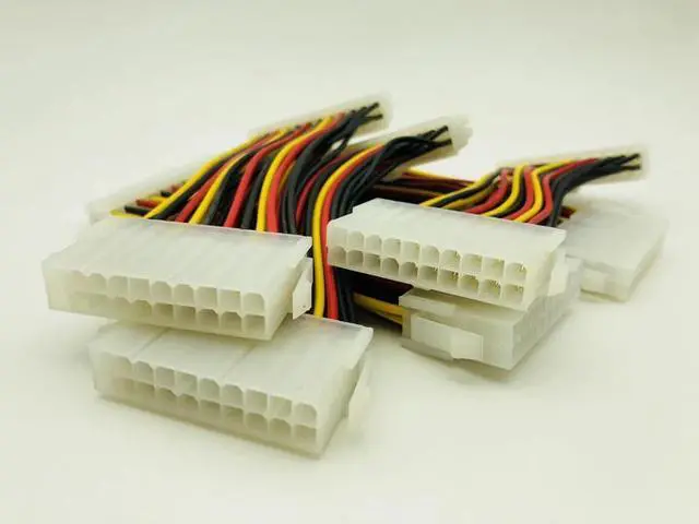 Alt view image 5 of 6 - 5PCS 24P to 20P Power Cable 24 pin to 20 pin Motherboard Power Adapter Convert Cable Computer Accessories Computer Cables for PC