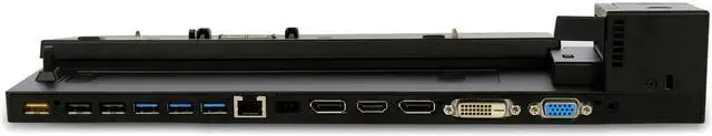 Alt view image 2 of 4 - Lenovo ThinkPad Ultra Dock Laptop Docking Station USB 3.0 Type 40A20090US