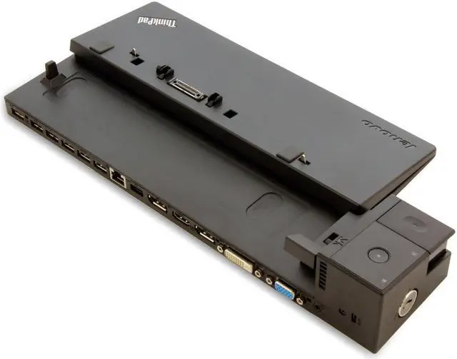 Alt view image 3 of 4 - Lenovo ThinkPad Ultra Dock Laptop Docking Station USB 3.0 Type 40A20090US