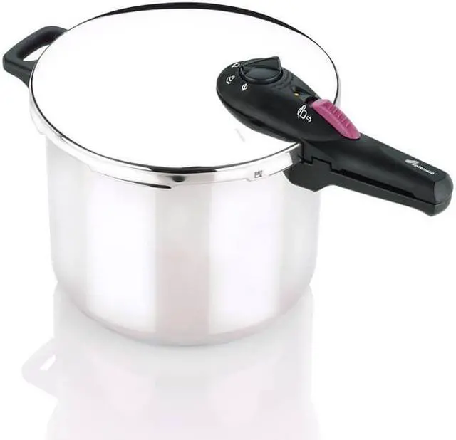 Alt view image 3 of 7 - Fagor Splendid 10-Quart Pressure Cooker/Canner