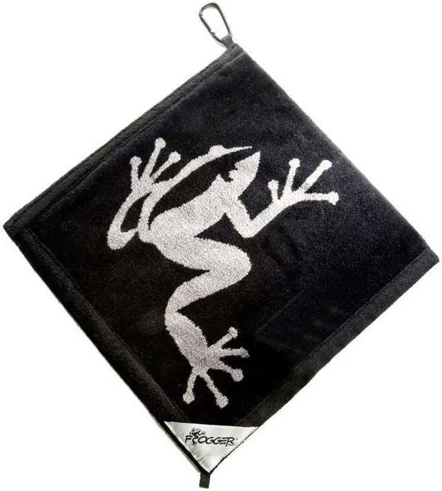 Alt view image 4 of 5 - Frogger Golf Amphibian Towel Golf Towel