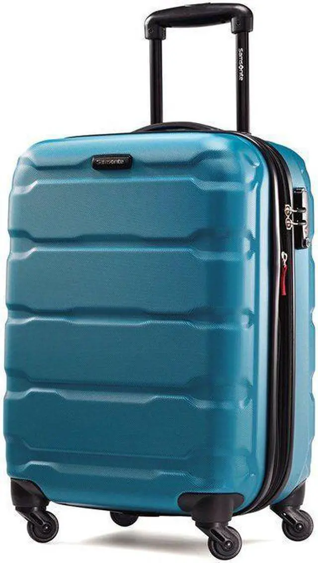 Alt view image 7 of 19 - Samsonite Omni 20" Hardside Spinner - Caribbean Blue