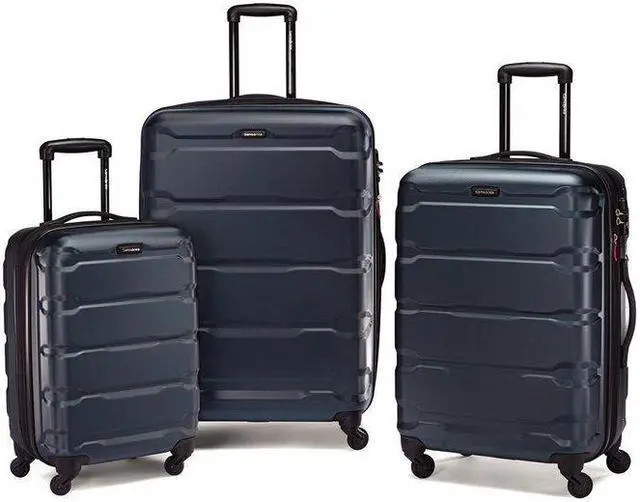 Alt view image 7 of 14 - Samsonite Omni Hardside 3-Piece Nested Set - Teal