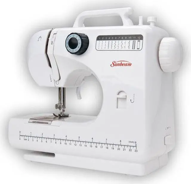Alt view image 4 of 5 - Sunbeam SB1818 Compact Sewing Machine and Sewing Kit