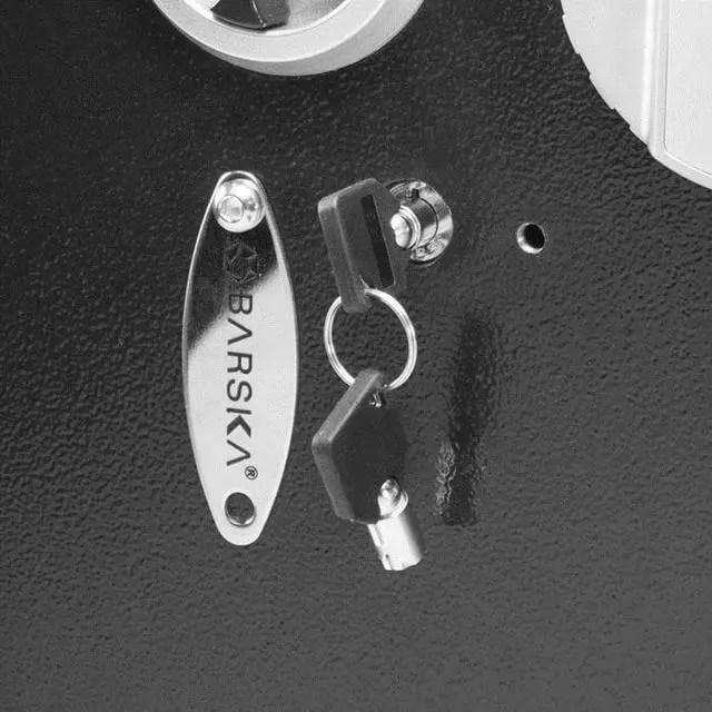 Alt view image 7 of 19 - Barska Black Biometric Wall Safe