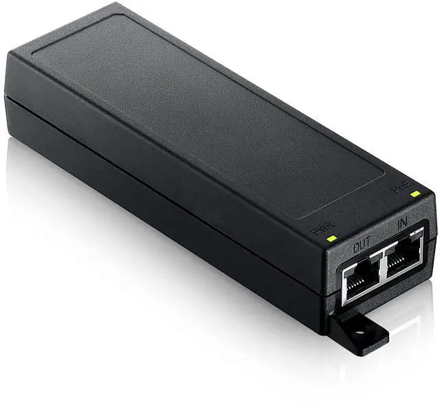 Main image of Zyxel Single port Powerinjector | 1-2.5G MultiGig 802.3at PoE+ Injector | Simple Plug and Play | IEEE 802.3af/at
