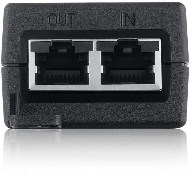 Alt view image 2 of 7 - Zyxel Single port Powerinjector | 1-2.5G MultiGig 802.3at PoE+ Injector | Simple Plug and Play | IEEE 802.3af/at