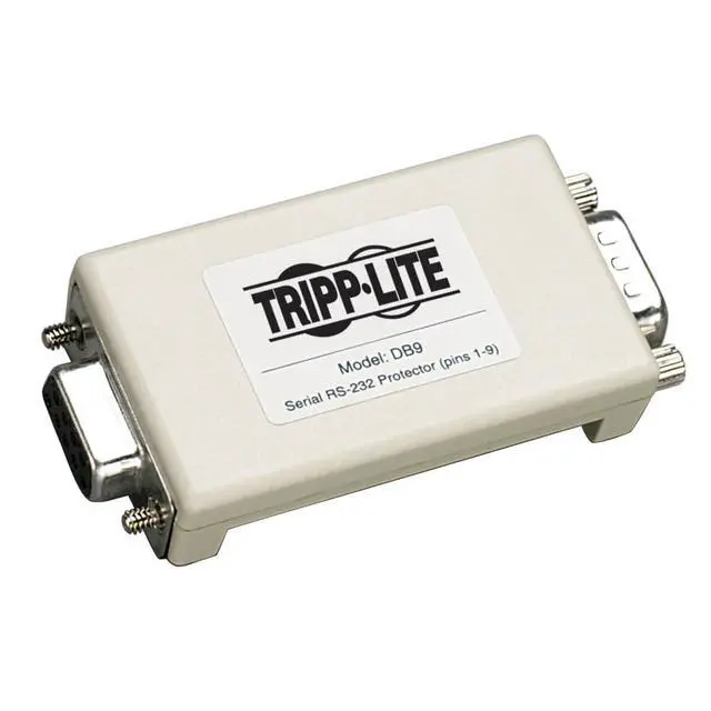 Alt view image 3 of 3 - tripp lite datashield serial in-line surge protector, db9, (db9)