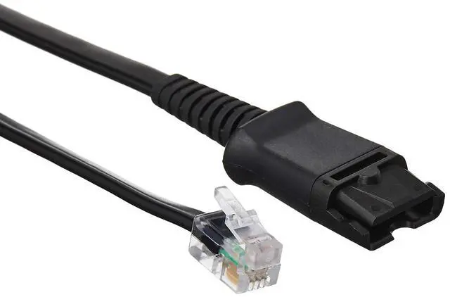 Alt view image 2 of 4 - Plantronics U10P-S Audio Cable Adapter 38099-01