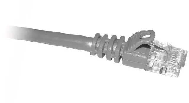 Main image of ENET Components, Inc. 6IN CAT6 Gray Boot Patch Cable