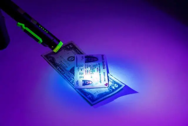 Alt view image 3 of 8 - PowerSmith PILP450UVL 450/140 Lumen Rechargeable LED Inspection Pen Light with Flood, Spot, 365 nm UV Light and Red Laser Pointer. Aluminum Alloy Body with a Swivelling Magnetic Pocket Clip