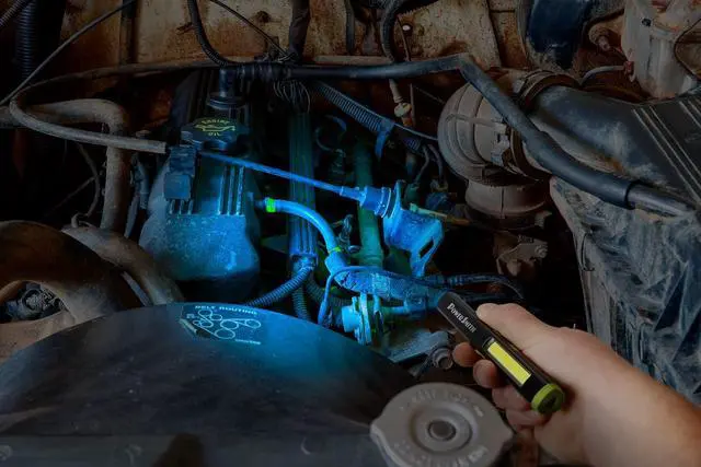 Alt view image 7 of 8 - PowerSmith PILP450UVL 450/140 Lumen Rechargeable LED Inspection Pen Light with Flood, Spot, 365 nm UV Light and Red Laser Pointer. Aluminum Alloy Body with a Swivelling Magnetic Pocket Clip