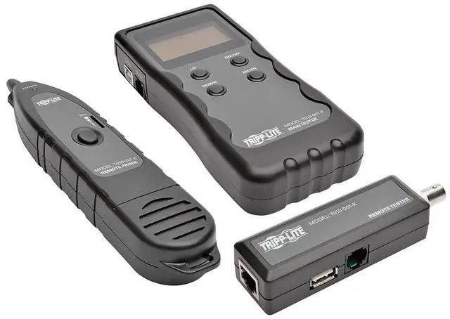Main image of Tripp Lite Multi-Function Cable Tester with Wire Tracker (RJ45, RJ11, BNC, USB)