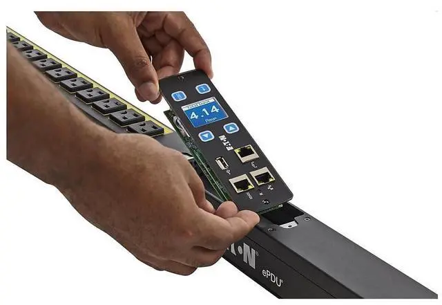 Alt view image 9 of 9 - EATON EMA108-10 EPDU MA 38U-A IN L5-30P 24A 1P