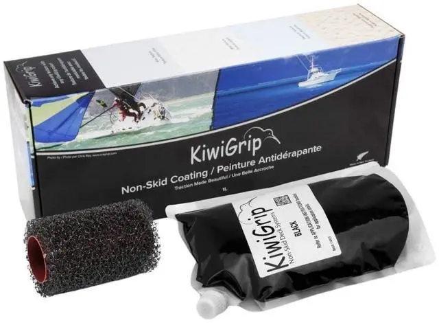 Alt view image 3 of 9 - KiwiGrip 1 Liter Pouch - Black w/4" Roller