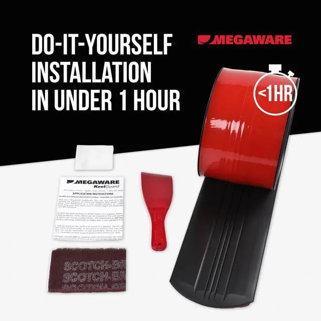 Alt view image 10 of 14 - Megaware KeelGuard® - 4' - Black
