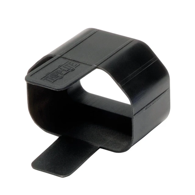 Alt view image 3 of 5 - Tripp Lite PLC13BK PDU Plug Lock Connector C14 Power Cord to C13 Outlet - 100 Pack, Black