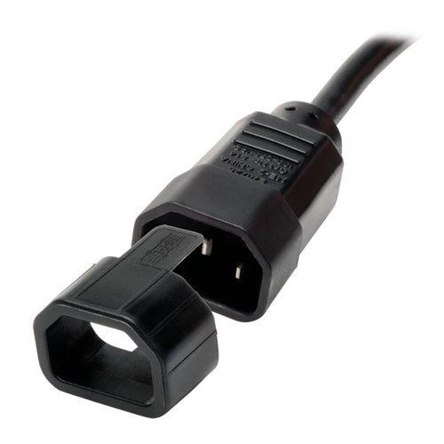 Alt view image 5 of 5 - Tripp Lite PLC13BK PDU Plug Lock Connector C14 Power Cord to C13 Outlet - 100 Pack, Black