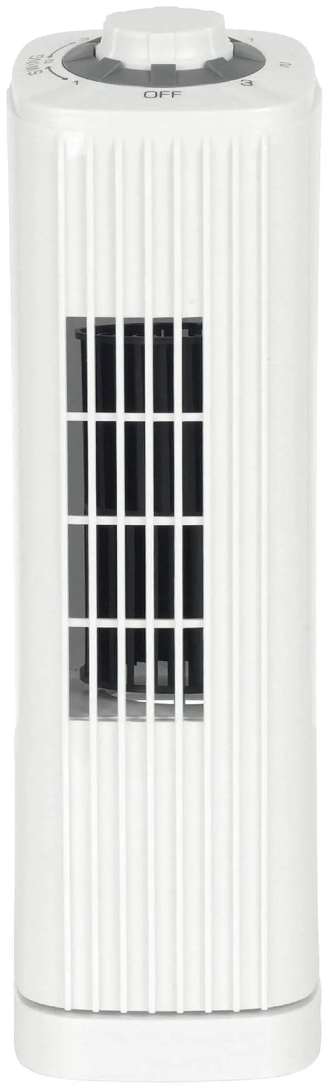 Alt view image 10 of 10 - Optimus F-7348WH 14 Inch Portable Ultra-Slim Desktop Tower Fan in White