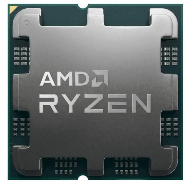 Alt view image 4 of 4 - AMD Ryzen 5 7600 - Ryzen 5 7000 Series Raphael (Zen 4) 6-Core 3.8 GHz Socket AM5 65W AMD Radeon Graphics Processor - 100-100001015