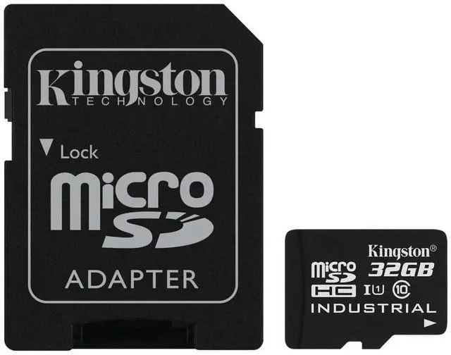 Alt view image 19 of 19 - Kingston Industrial 32 GB Class 10-UHS-I (U3) V30 microSDHC