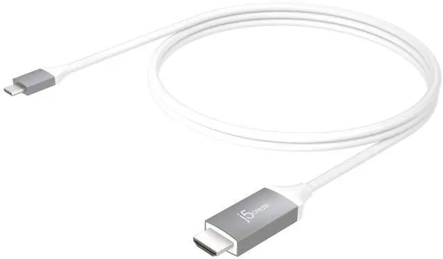 Alt view image 9 of 15 - j5create USB-C to 4K HDMI Cable