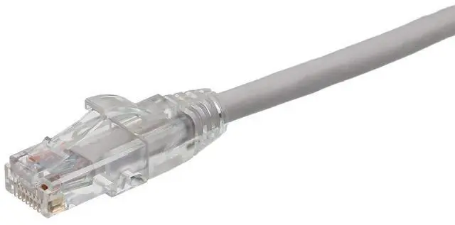 Alt view image 2 of 2 - Axiom C6MB-W6IN-AX 6 in. CAT6 550 mHz Clear-Snagless Universal Boot Patch Cable, White