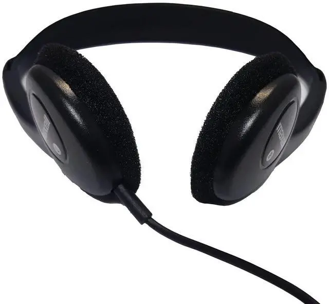 Alt view image 14 of 16 - Maxell 199845 6 ft. Cord Adjustable Headband Wired Headphones