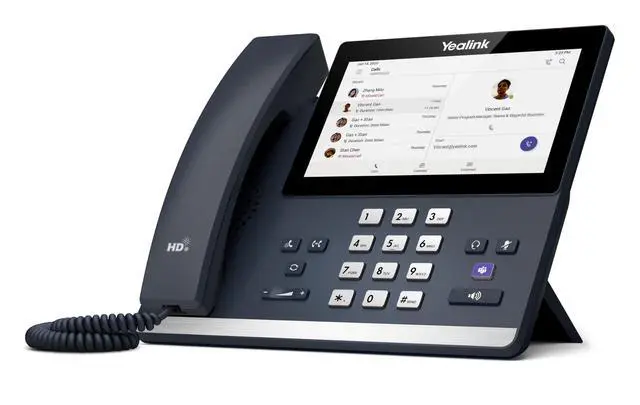 Alt view image 6 of 6 - Yealink MP56 E2 Teams VOIP Desk Phone 1301017 (Power Adapter NOT Included)