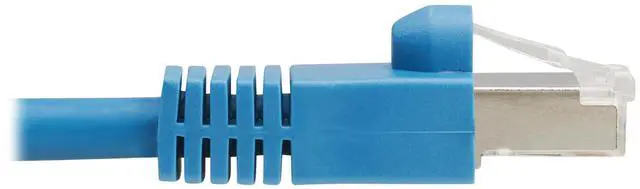 Alt view image 3 of 5 - Tripp Lite Cat8 40G PoE Shielded Ethernet Cable, 6.6 Feet / 2 Meters, Flame-Resistant LSZH Jacket, Power Over Ethernet, Snagless RJ45, SSTP, Male-to-Male, Blue (N272L-F02M-BL)
