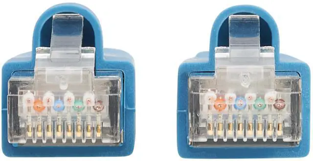 Alt view image 4 of 5 - Tripp Lite Cat8 40G PoE Shielded Ethernet Cable, 6.6 Feet / 2 Meters, Flame-Resistant LSZH Jacket, Power Over Ethernet, Snagless RJ45, SSTP, Male-to-Male, Blue (N272L-F02M-BL)