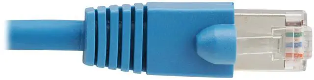 Alt view image 5 of 5 - Tripp Lite Cat8 40G PoE Shielded Ethernet Cable, 6.6 Feet / 2 Meters, Flame-Resistant LSZH Jacket, Power Over Ethernet, Snagless RJ45, SSTP, Male-to-Male, Blue (N272L-F02M-BL)